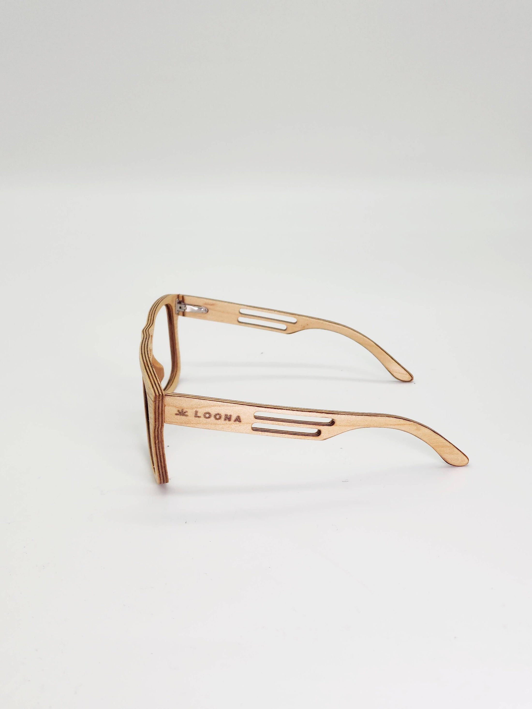 Solar Shield Maple Wooden Sunglasses